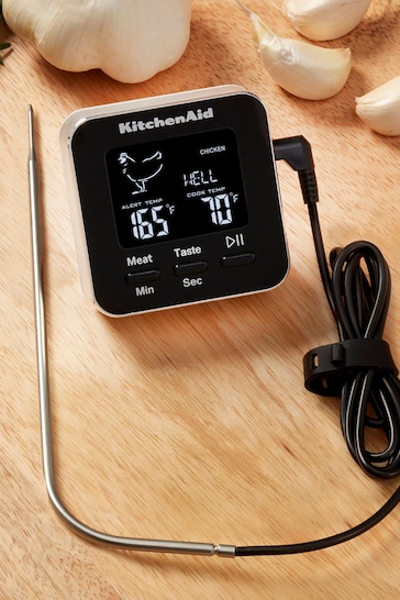 Kitchen Aid Digital Kitchen Thermometer Timer Oven Probe