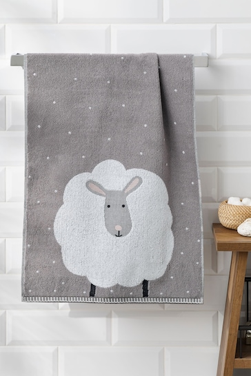 Grey Sheep 100% Cotton Towel