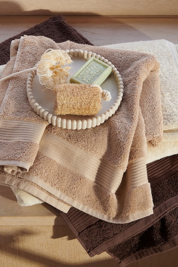 Natural Caramel Egyptian Cotton Towel