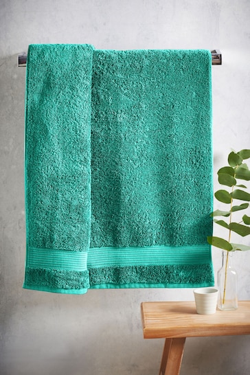 Green Bright Egyptian Cotton Towel