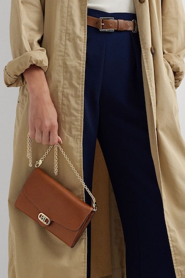 Lauren Ralph Lauren Adair Leather Cross-Body Bag