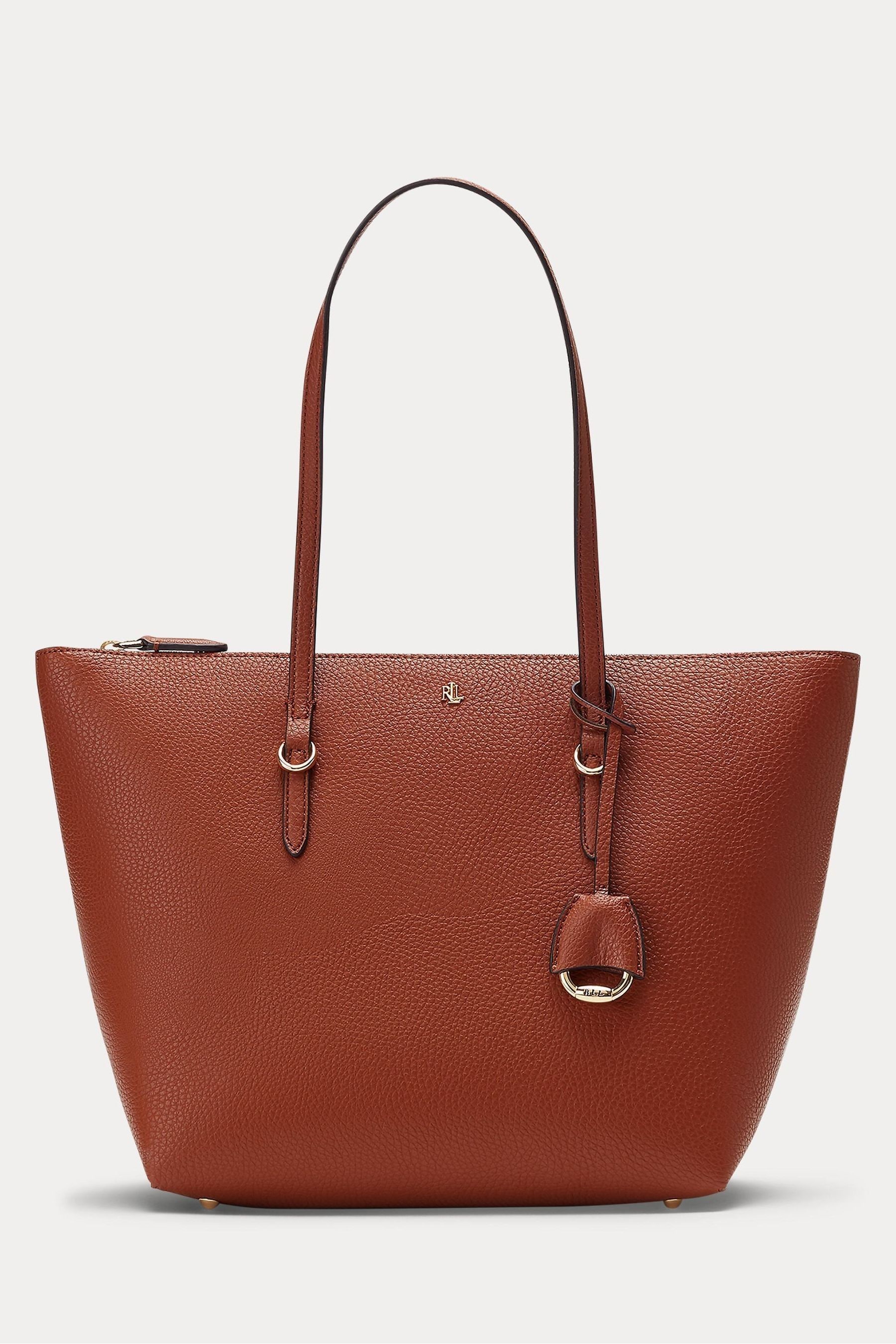 Ralph lauren faux leather tote on sale