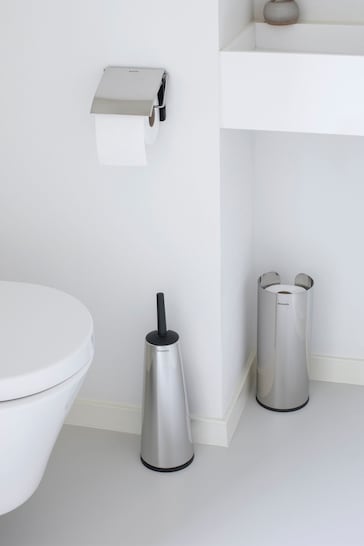 Brabantia Chrome ReNew Toilet Roll Dispenser Stand