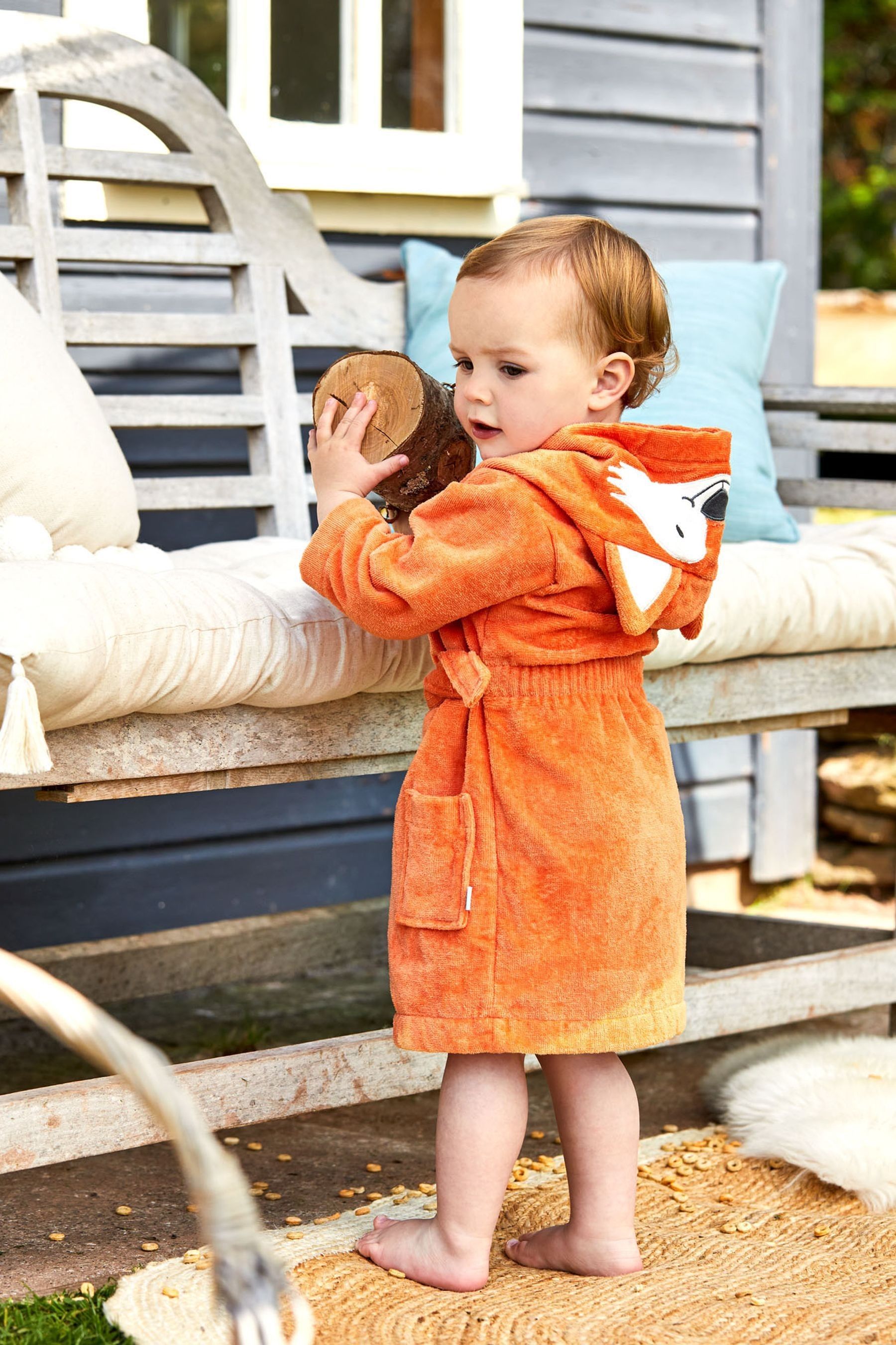 Next fox dressing gown sales