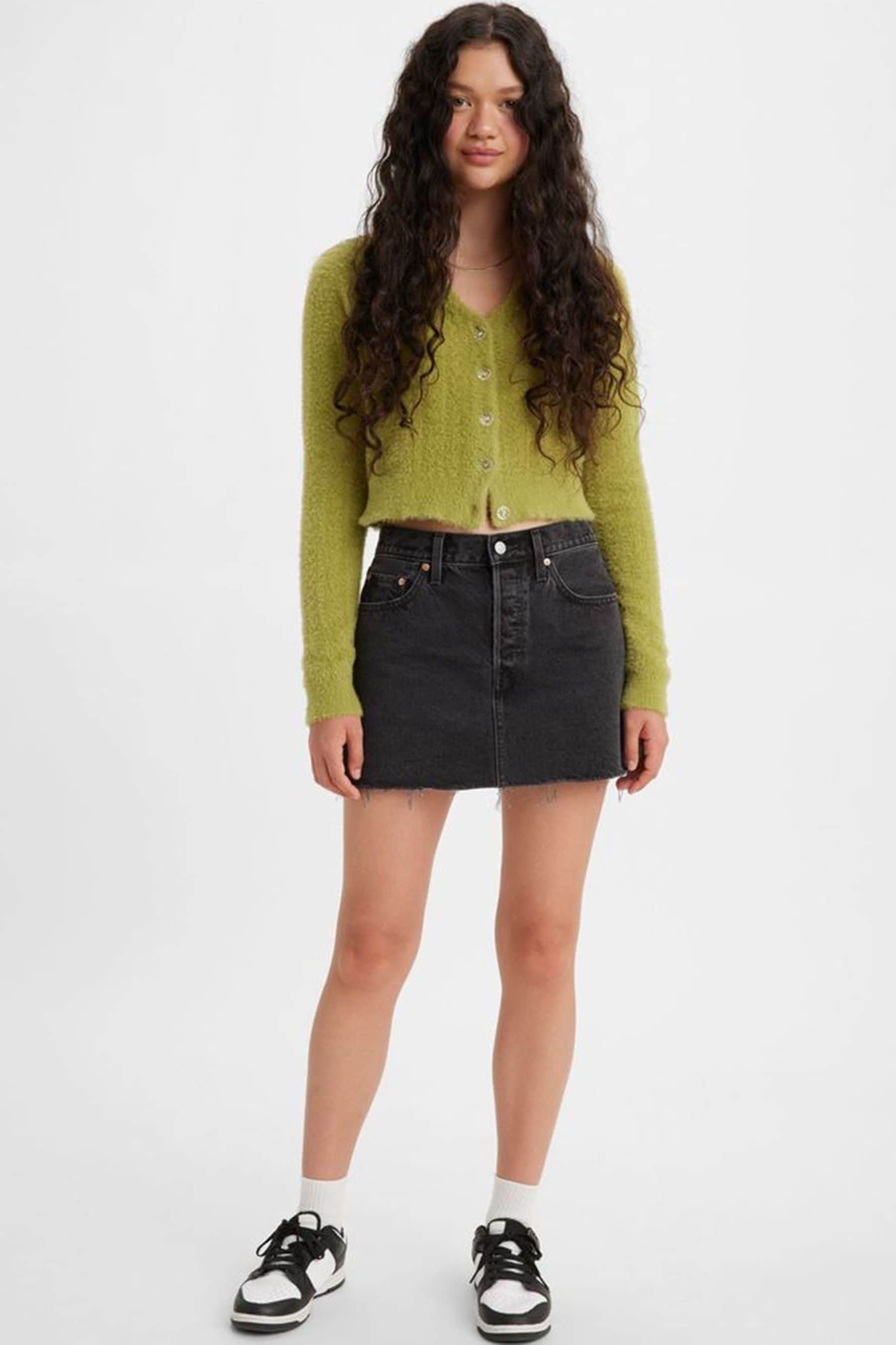 Levi denim skirt best sale next