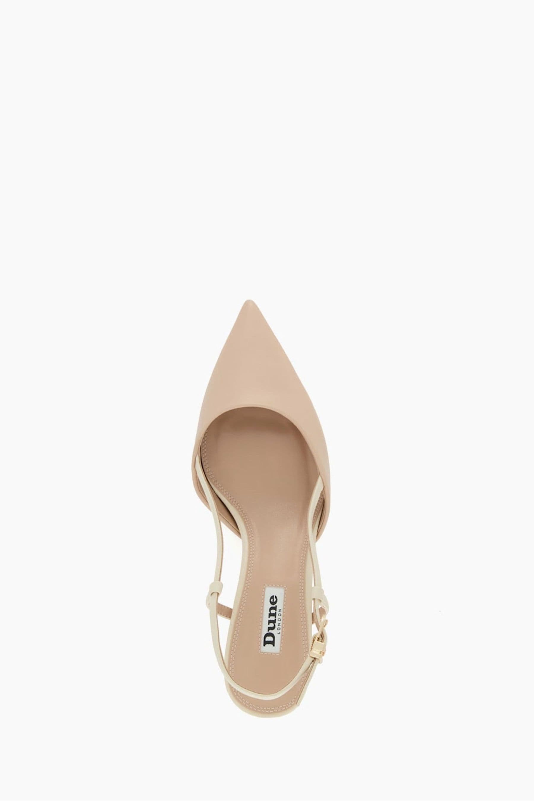 Nude slingbacks clearance