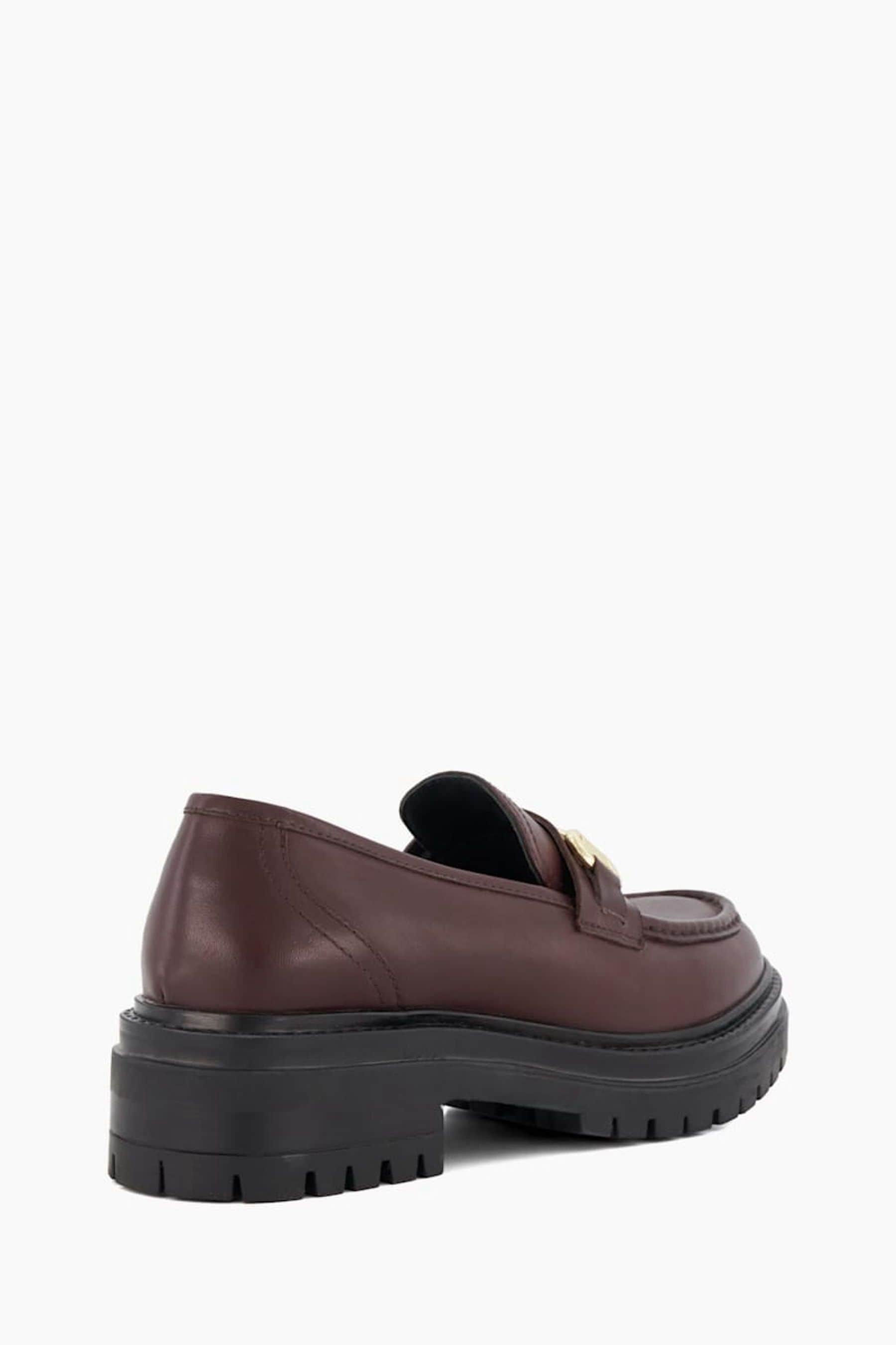 Dune sales red loafers