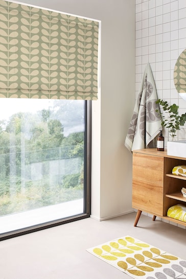 Orla Kiely Pebble Solid Stem Made to Measure Roman Blinds