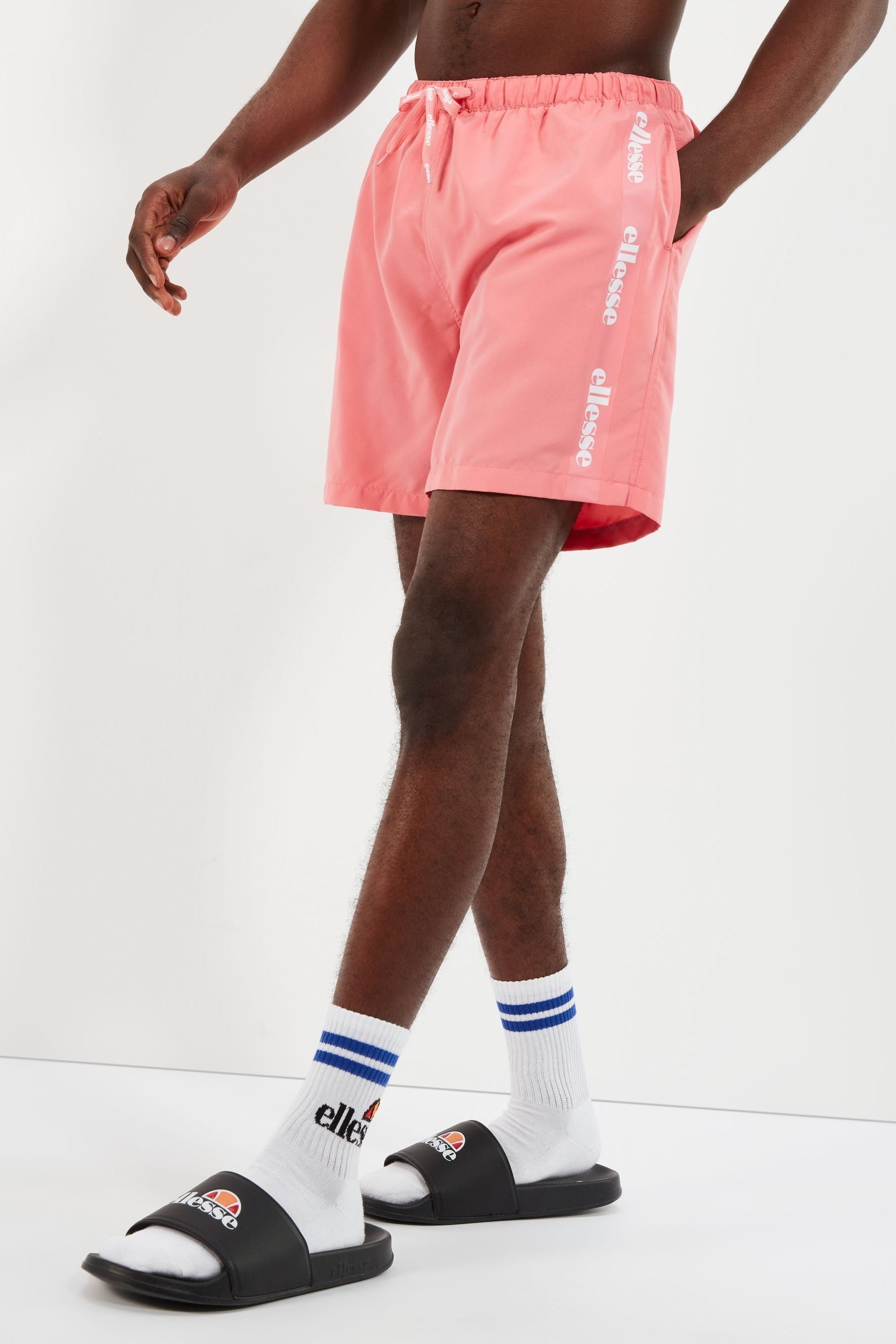 Buy Ellesse Pink Scorfano Swim Shorts from the Next UK online shop