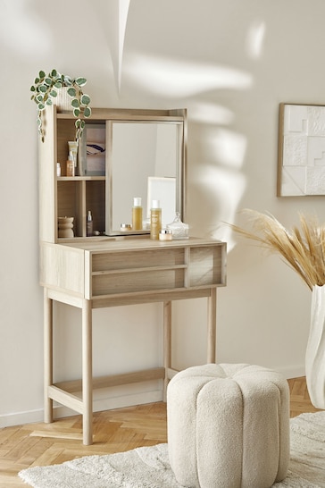 Mid Natural Finsbury Dressing Table