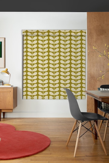 Orla Kiely Seagrass Solid Stem Made to Measure Roller Blinds