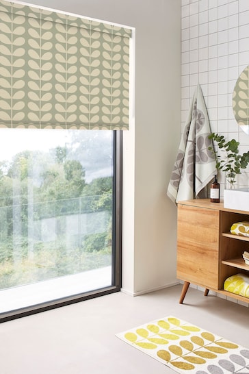 Orla Kiely Pebble Solid Stem Made to Measure Roller Blinds