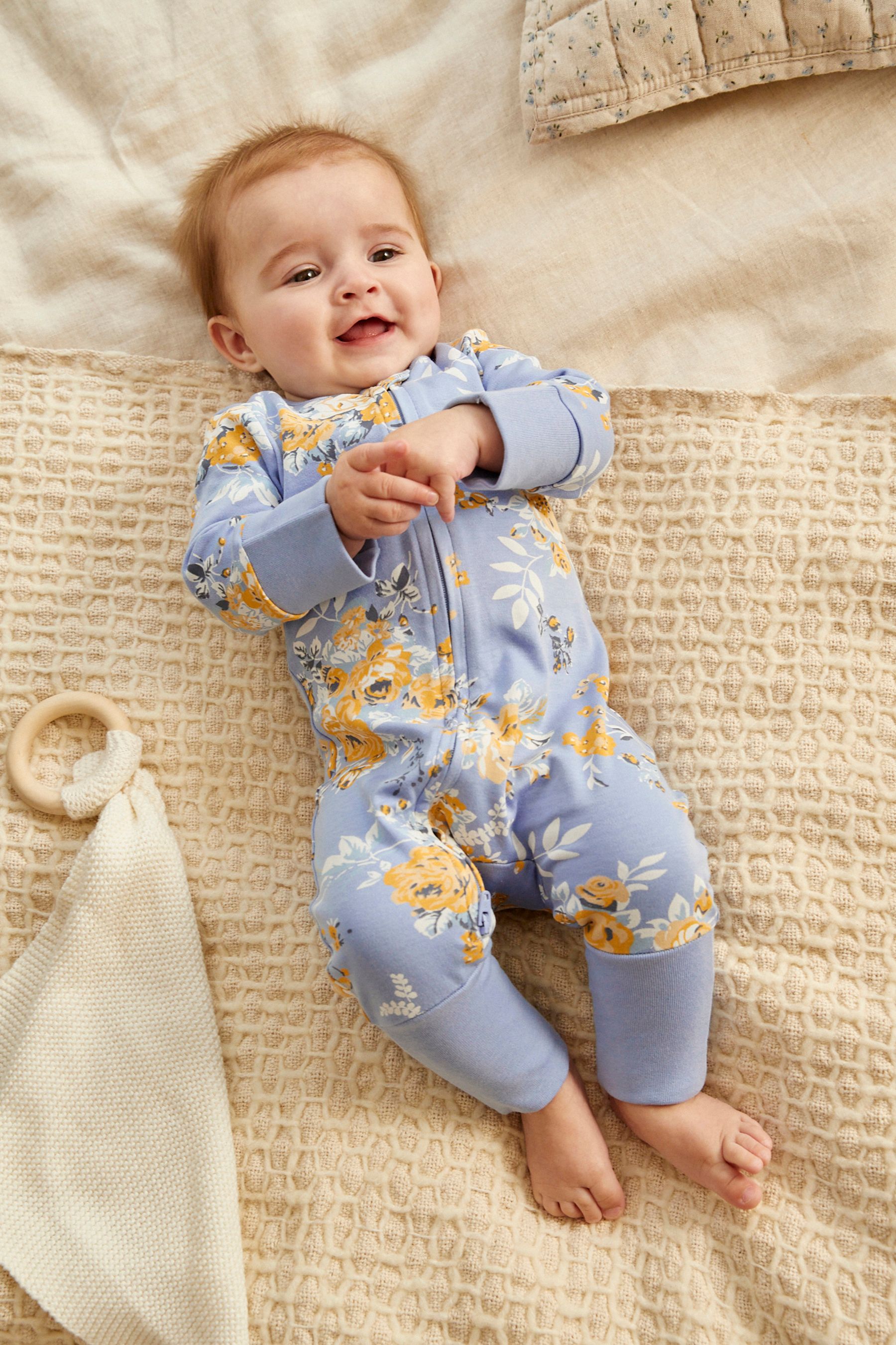 Baby grows top with zips uk