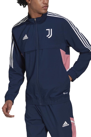 adidas Blue Juventus European Training Presentation Jacket