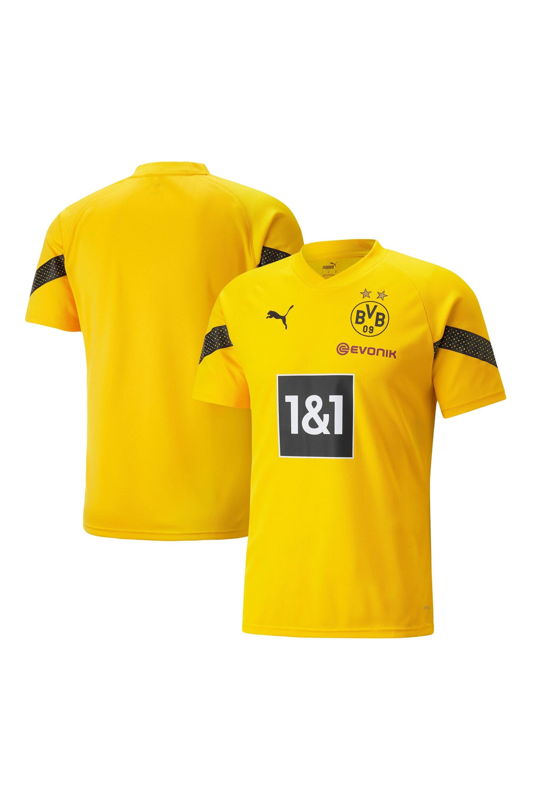 Buy Puma Yellow Borussia Dortmund Training Jersey from the Next UK