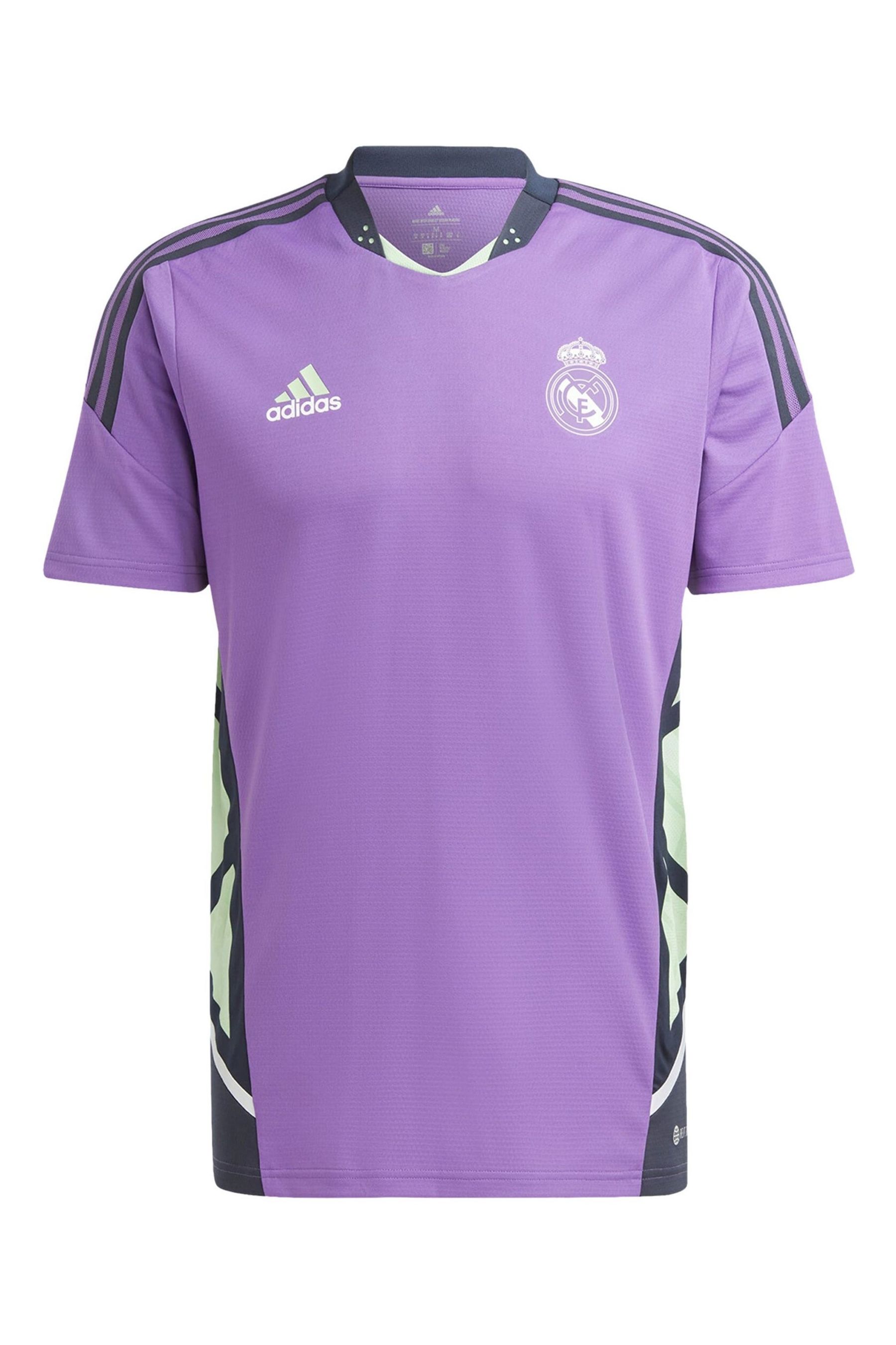 Men's adidas purple on sale real madrid originals jersey