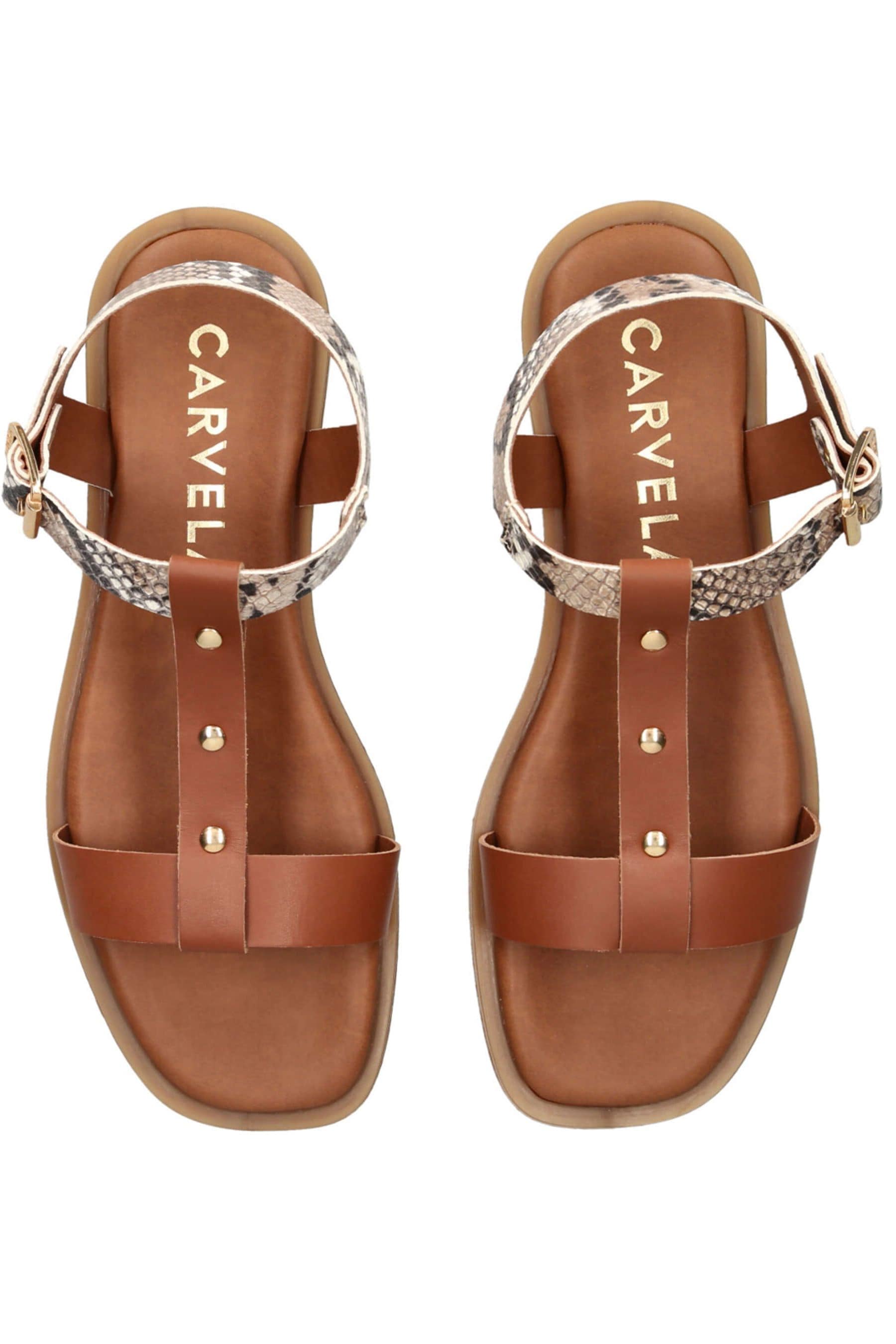 Carvela best sale nude sandals