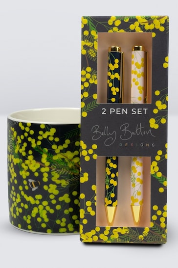 Belly Button Designs Mimosa Pen & Pen Pot Set