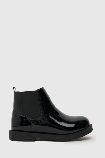 Schuh Black Classy Boots