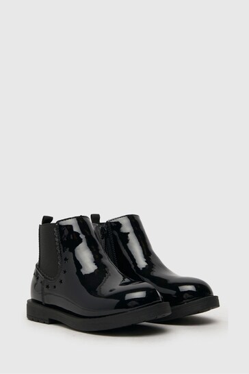 Schuh Black Classy Boots