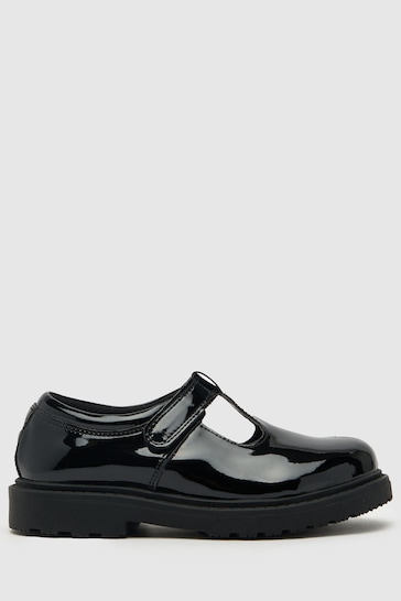 Schuh Leaf Black Shoes