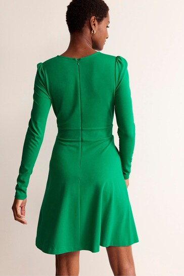 Boden Green Sabrina Jersey Dress
