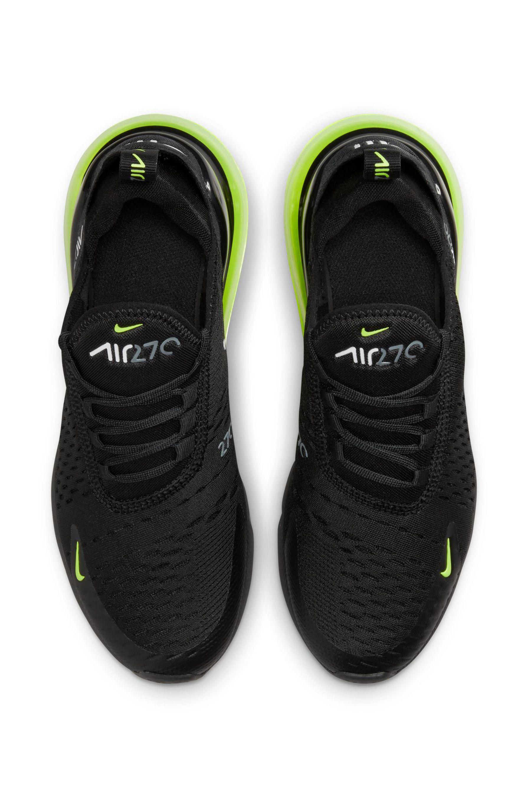 Air max 270 black lime green sales