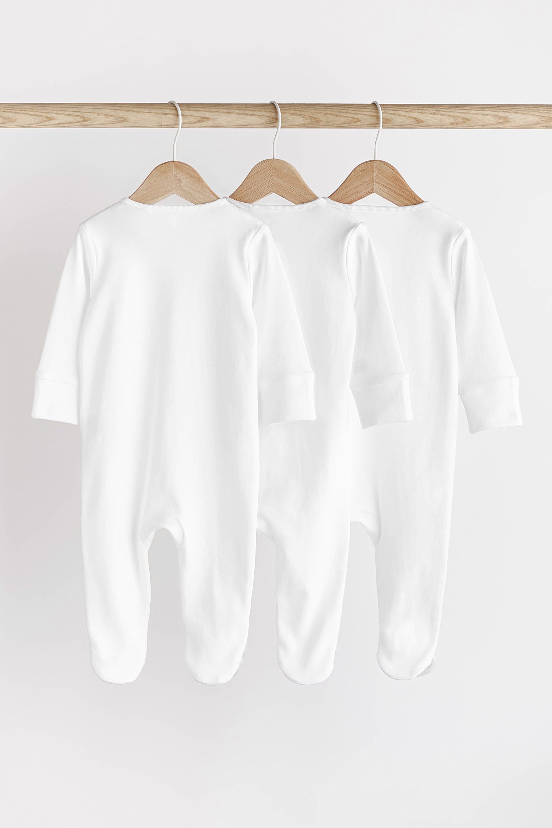 Plain store baby sleepsuits