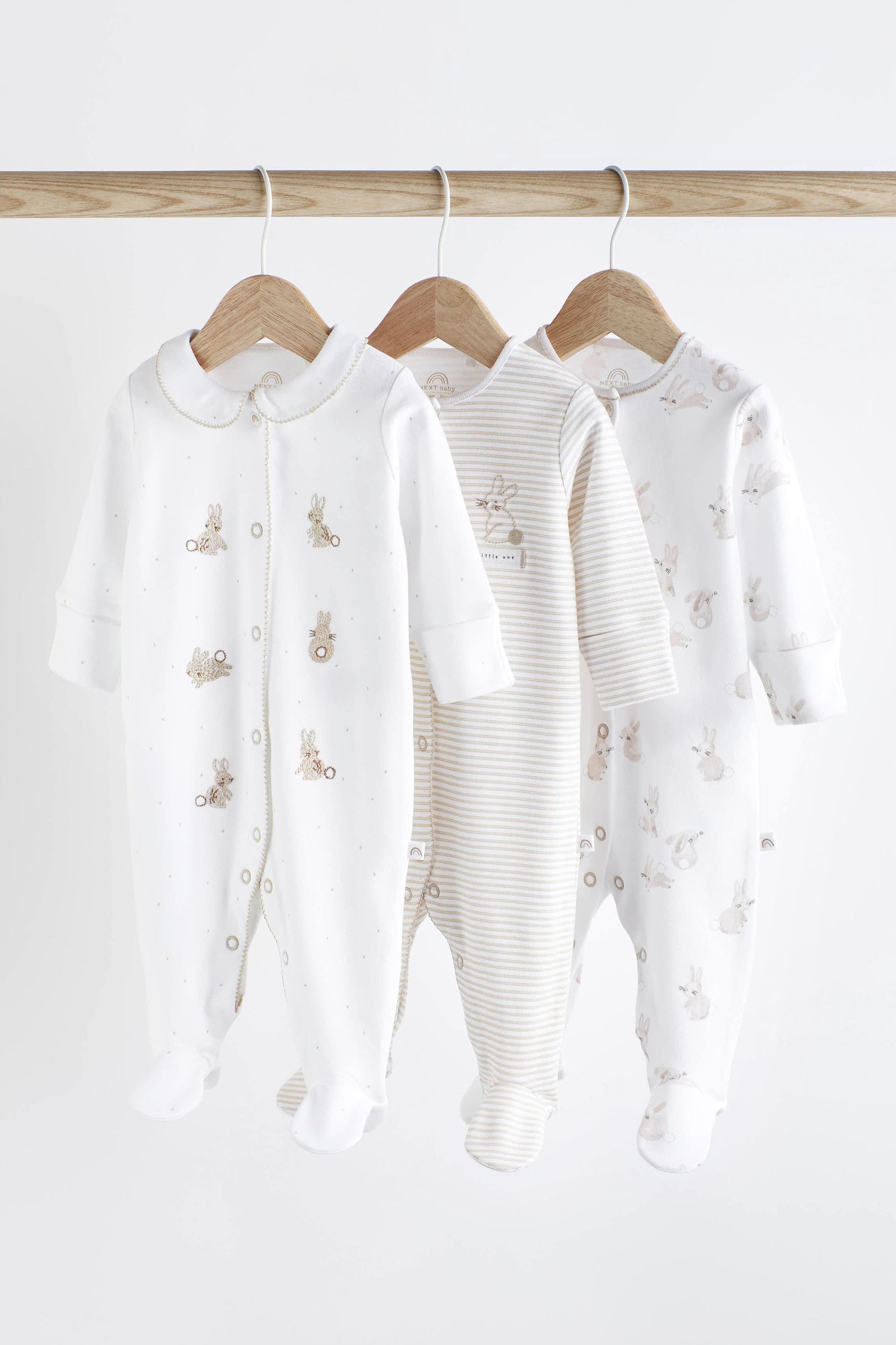 Tiny baby girl sleepsuits on sale