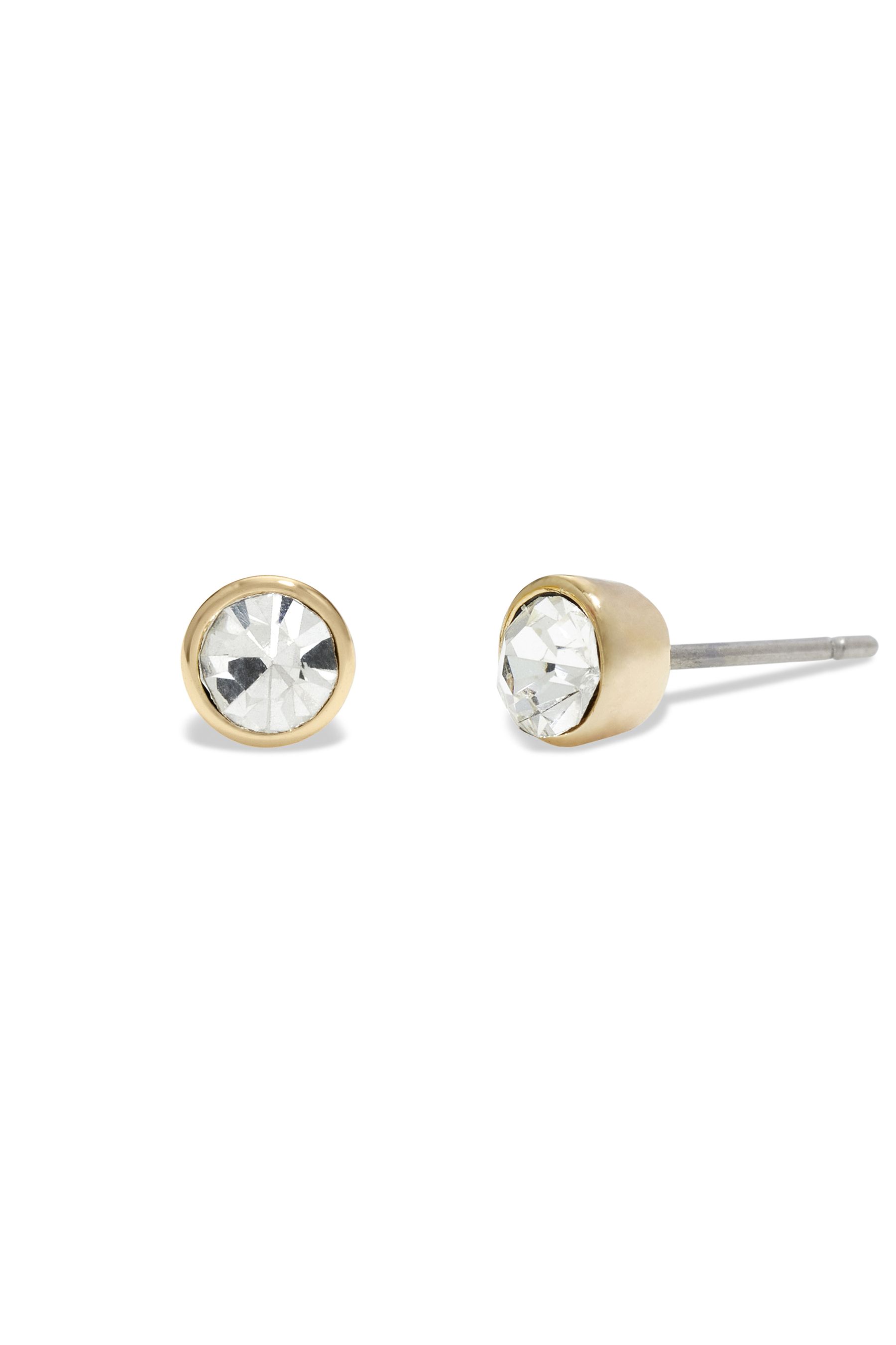 Coach hot sale diamond earrings