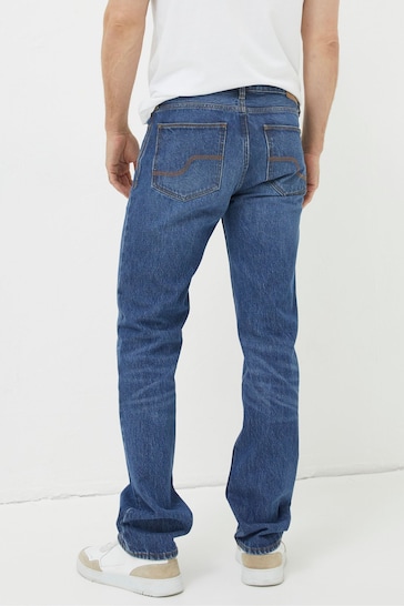 FatFace Light Blue Straight Fit Jeans