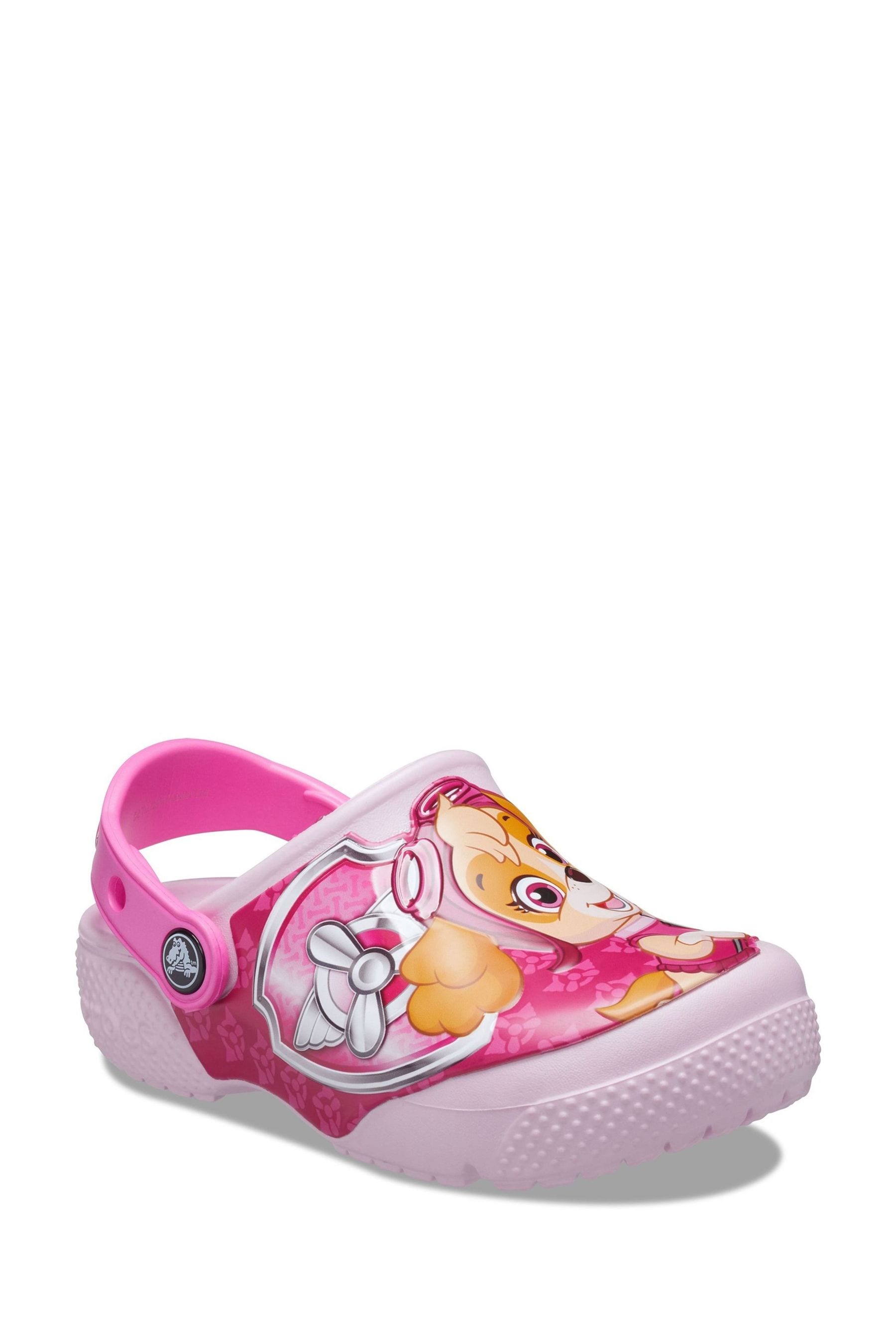Crocs paw patrol pink sale