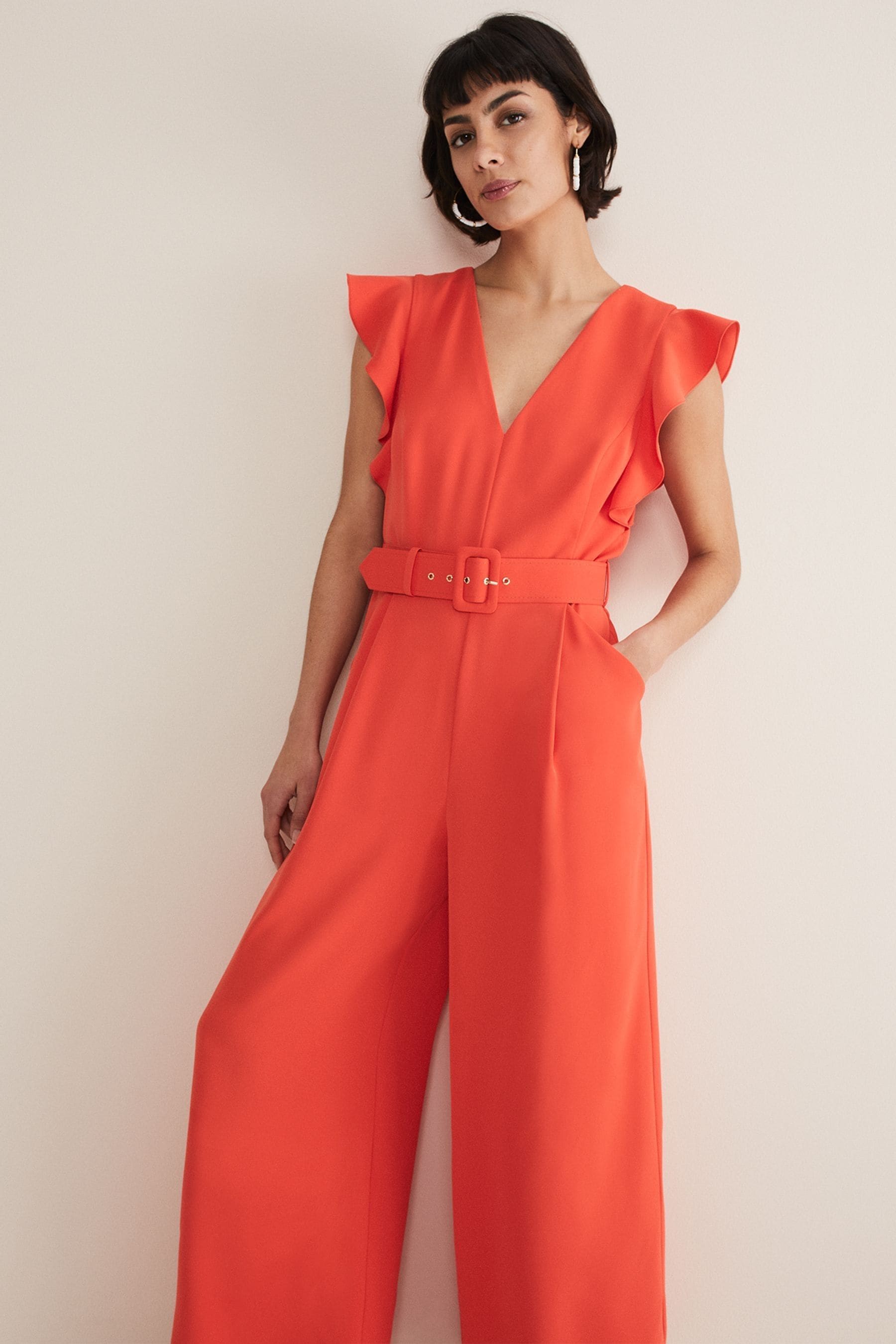 Phase eight orange jumpsuit discount