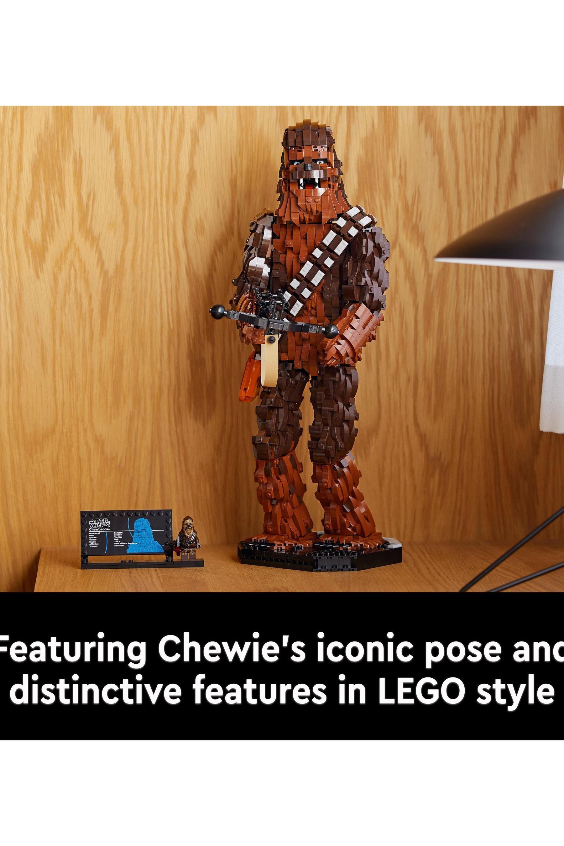 Buy LEGO Star Wars Collectible Figure for Adults 75371 Chewbacca