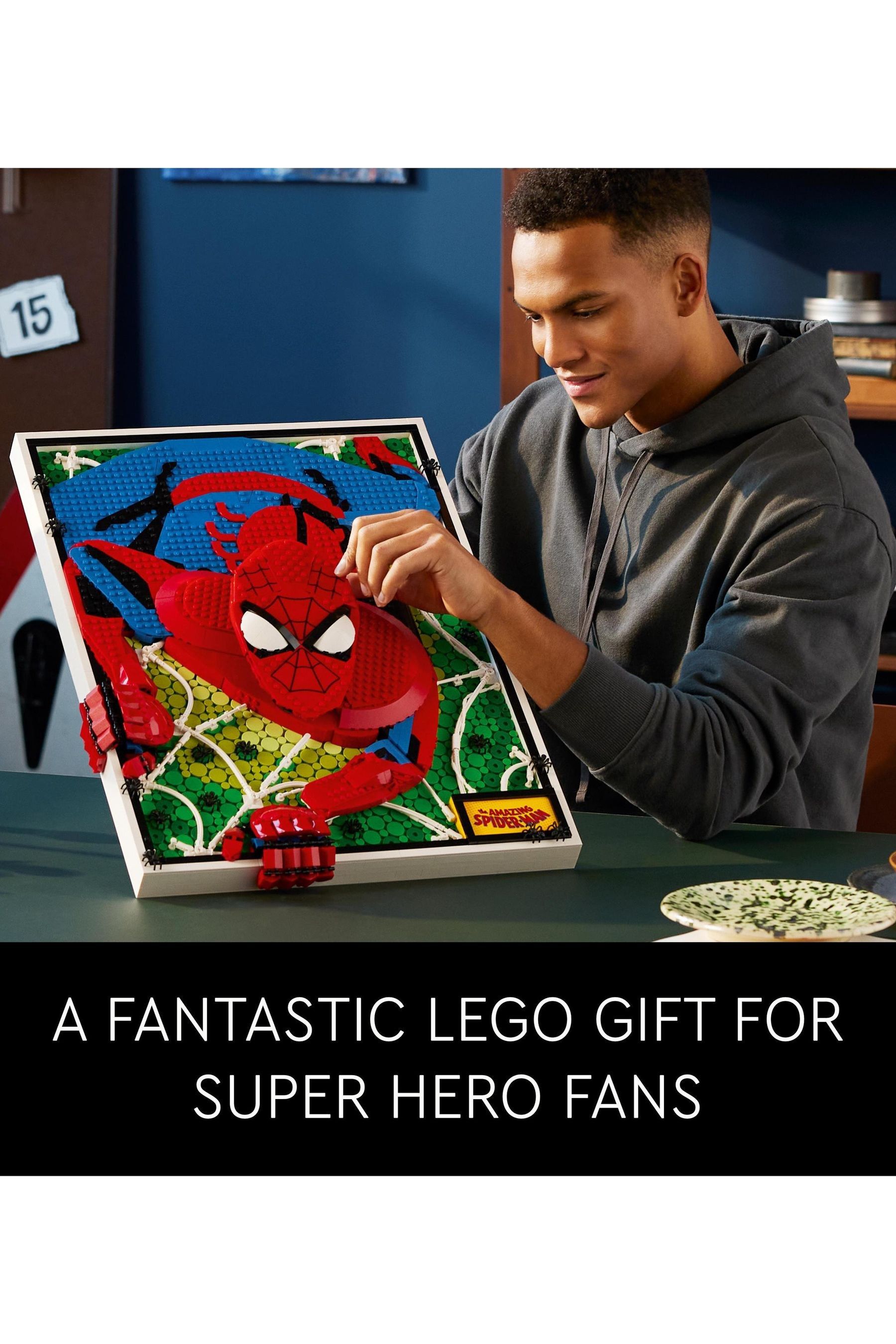 Lego spiderman poster clearance