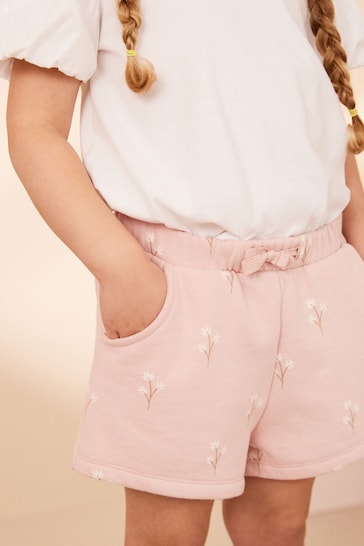 Pink Sweat Shorts (3mths-7yrs)