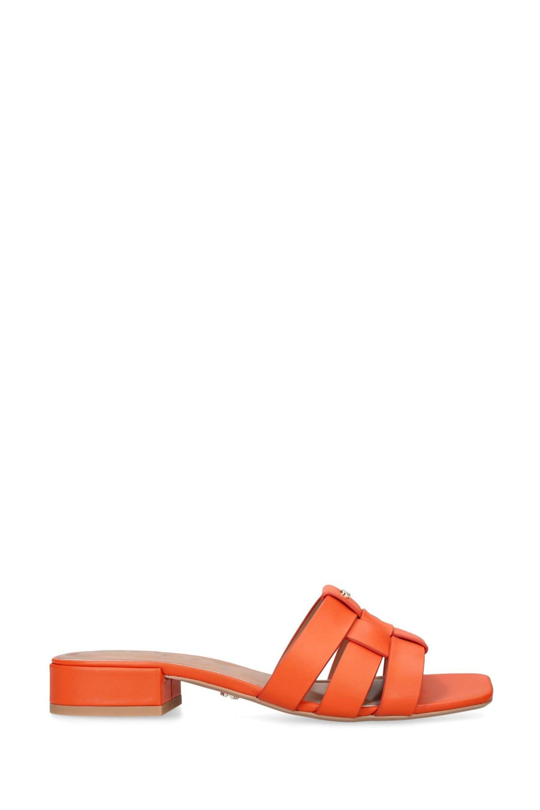 Orange mules uk store