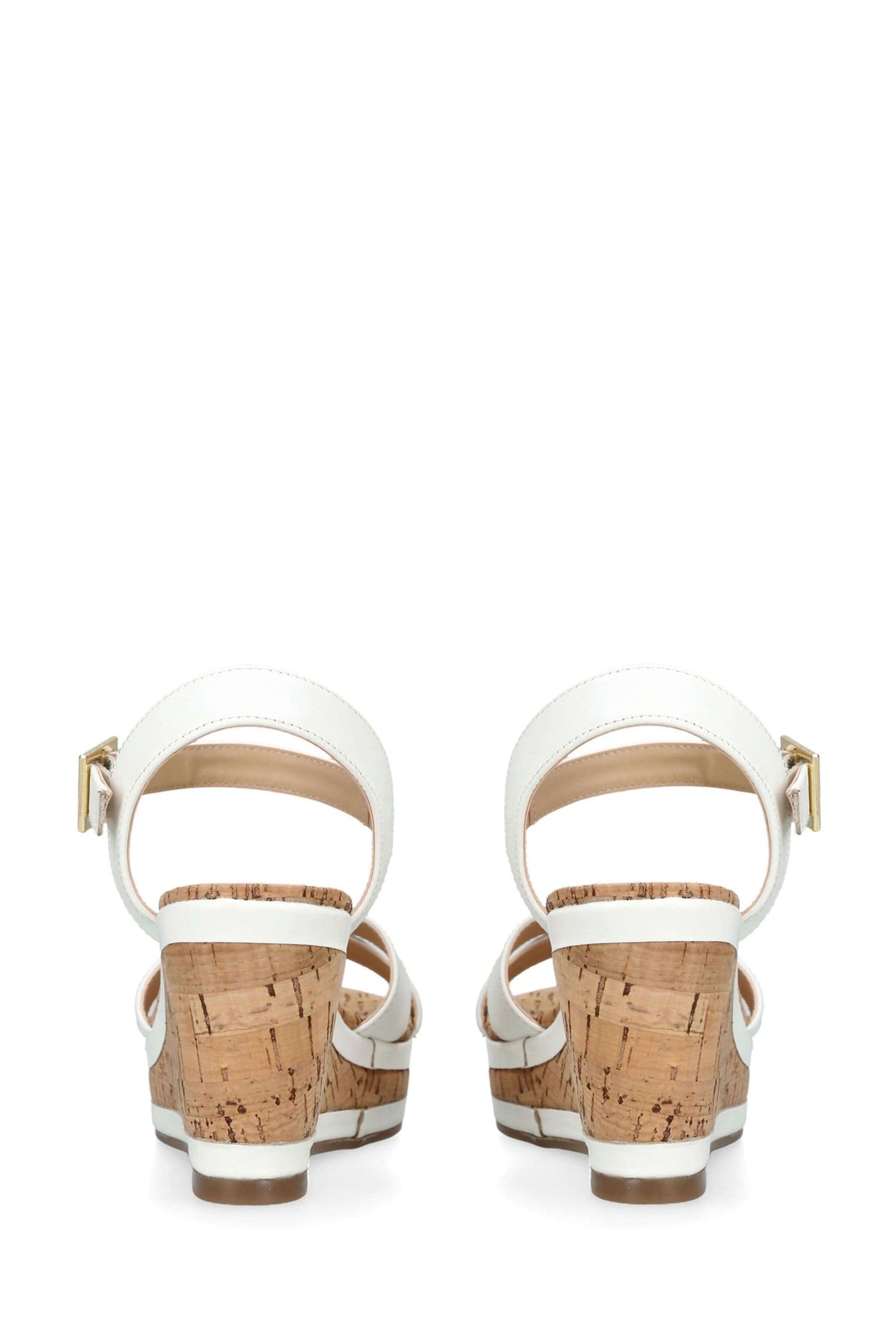 Carvela white sandals hotsell