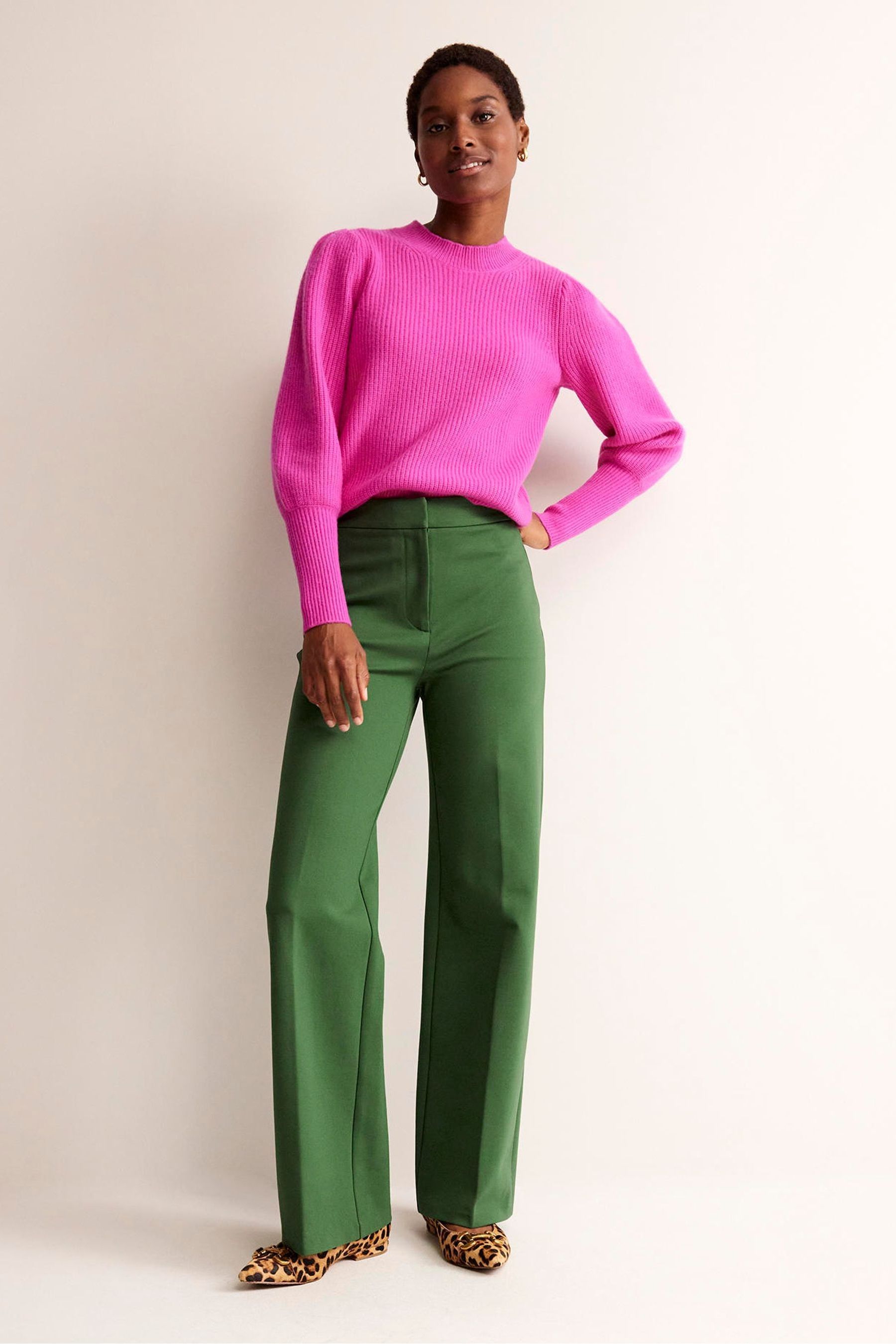 Green ponte hot sale pants