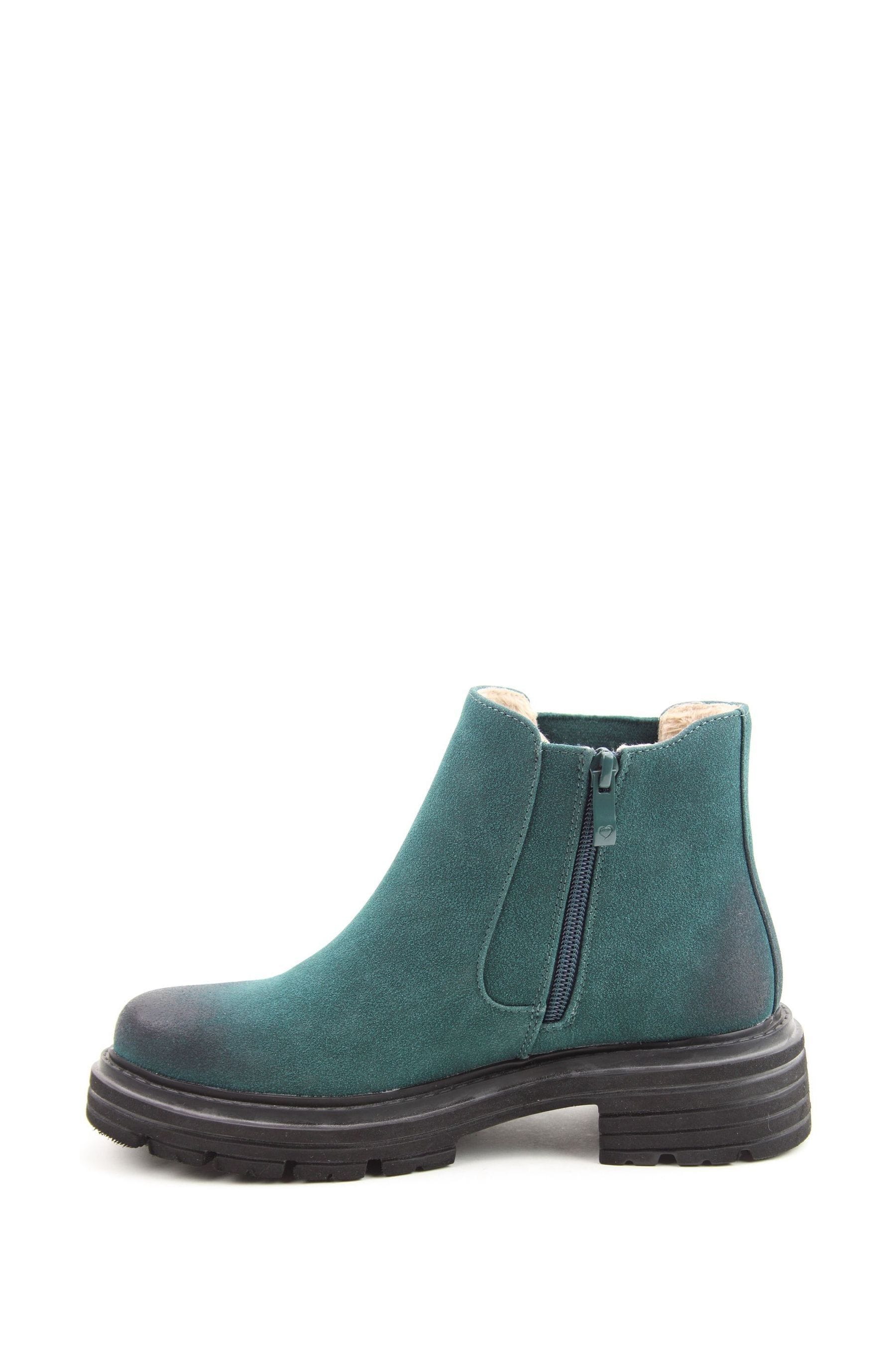 Ladies 2025 green boots