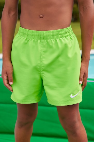 Nike Green Nike 4 Inch Volley Swim Shorts