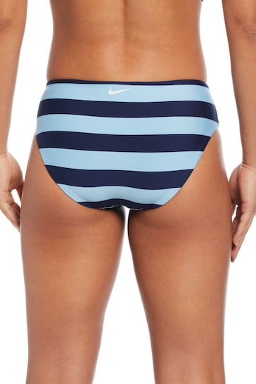 Nike Swim Blue Statement Stripe Bikini
