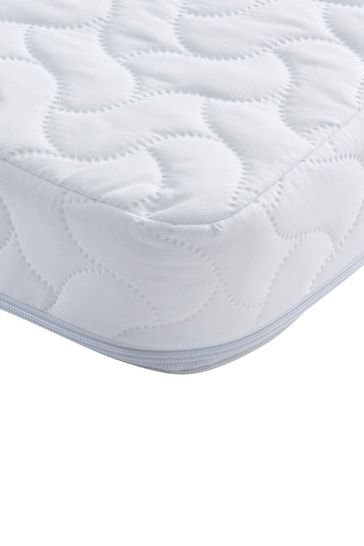 Gaia Baby White Hera Cot Bed Mattress