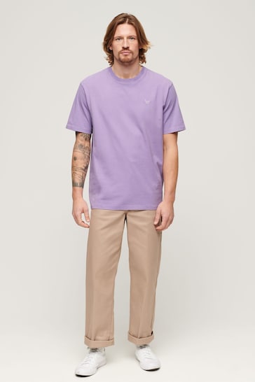 Superdry Purple Vintage Washed T-Shirt