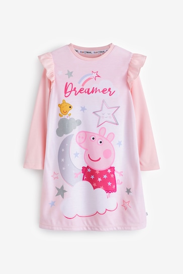 Brand Threads Pink Peppa Pig Girls Nightie