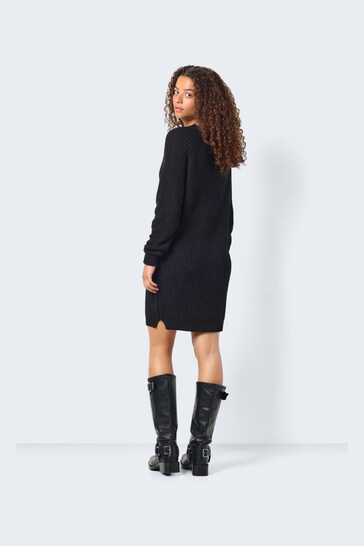 NOISY MAY Black Long Sleeve Jumper Dress