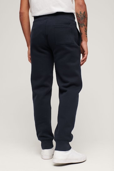 Superdry Navy Blue Essential Logo Joggers