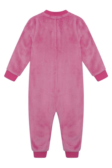 Brand Threads Pink Fleece All-In-One
