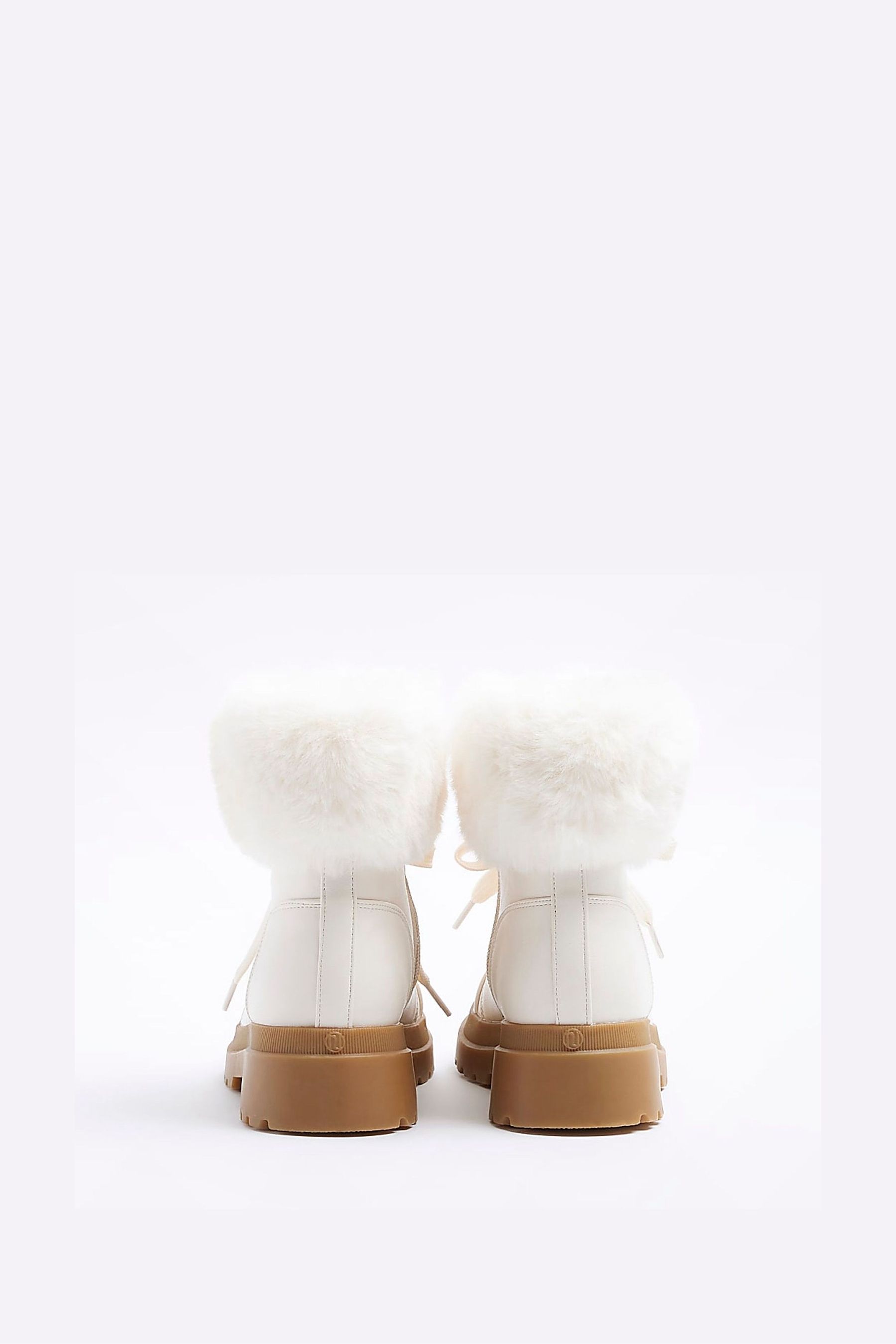 River island faux fur boots 2025