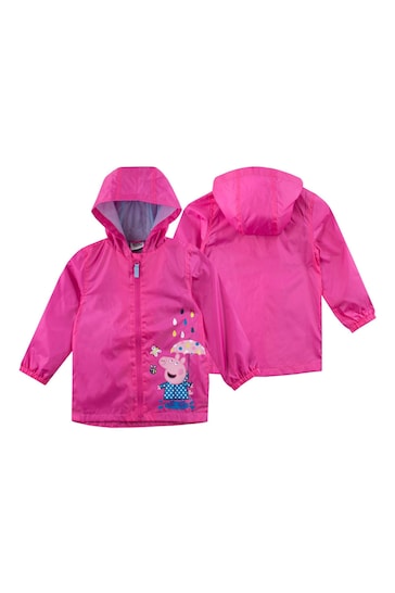 Character Pink Girls Peppa Pig Jacket